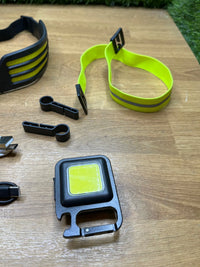 Linterna Frontal LED COB y XPE