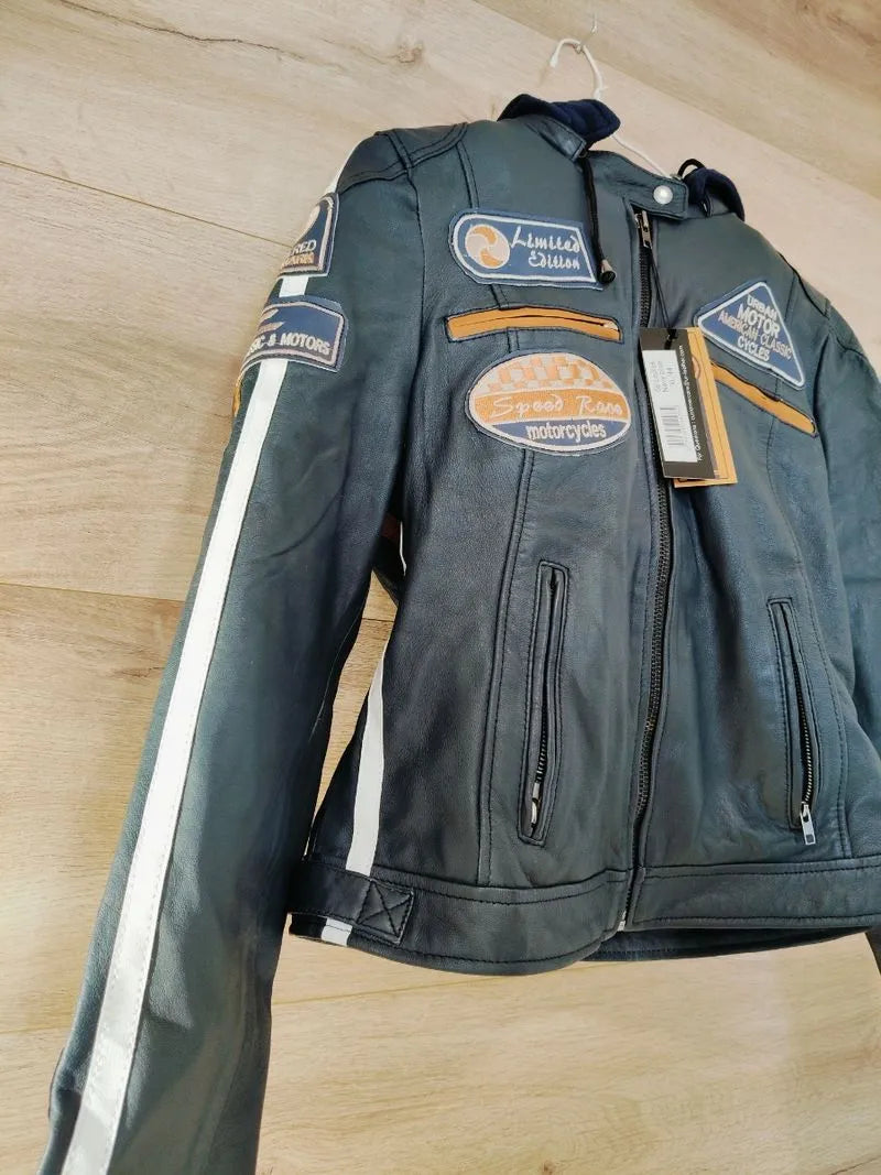 Chaqueta Moto Mujer de Cuero - Urban Leather