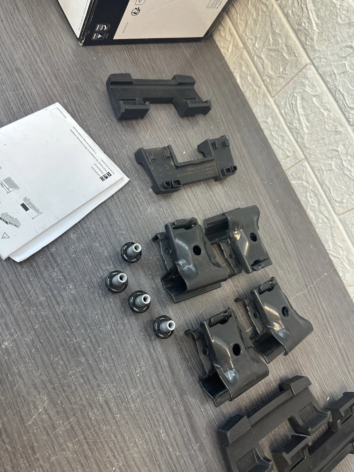 Kit flush rail