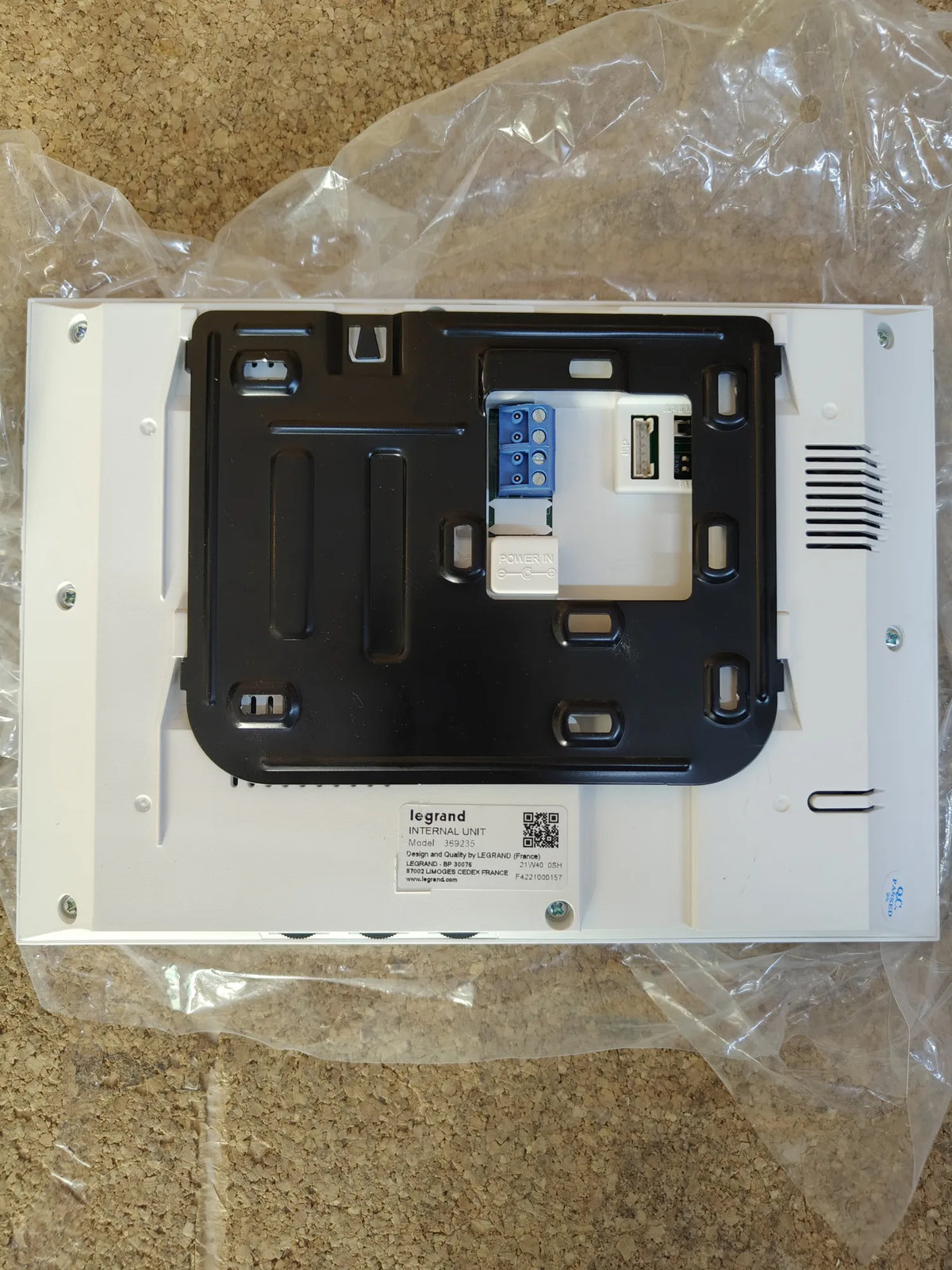 videoportero con conexión de 2 cables Legrand