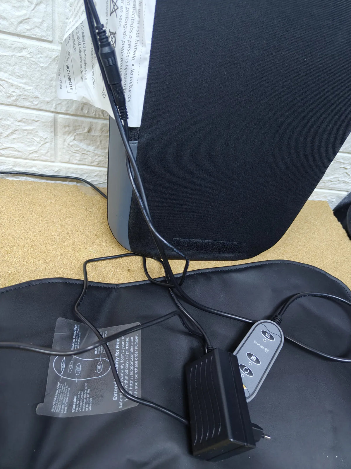 Almohada de Masaje Shiatsu con Calor COMFIER