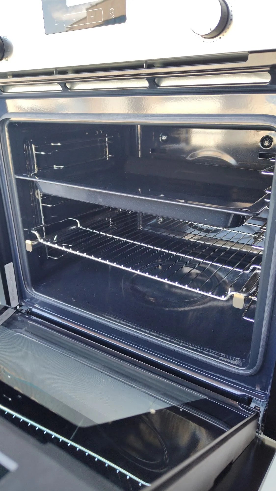 Horno multifunción, Aqualisis, Cristal negro