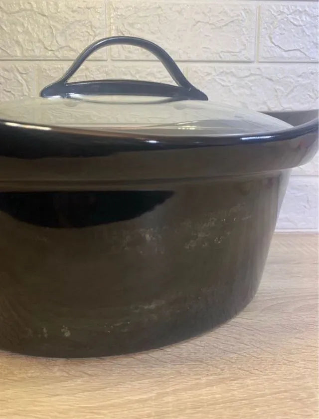 Olla de inducción con tapa de cristal