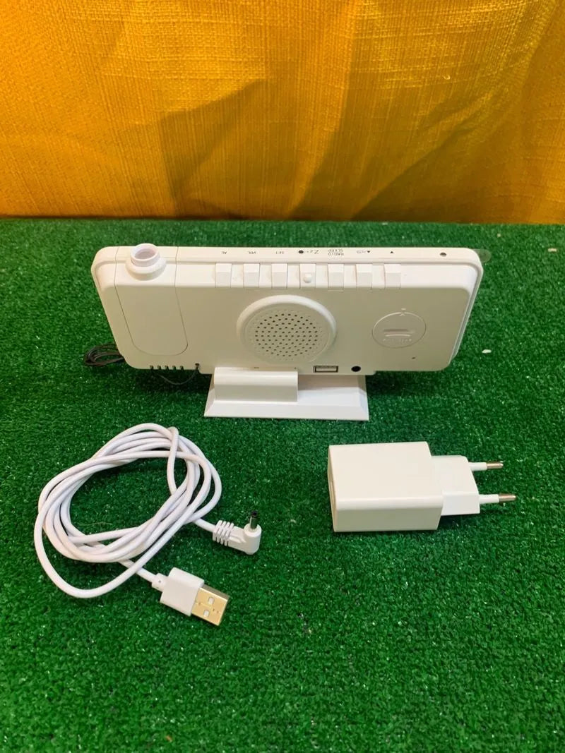 Proyección Despertador con Cargador USB