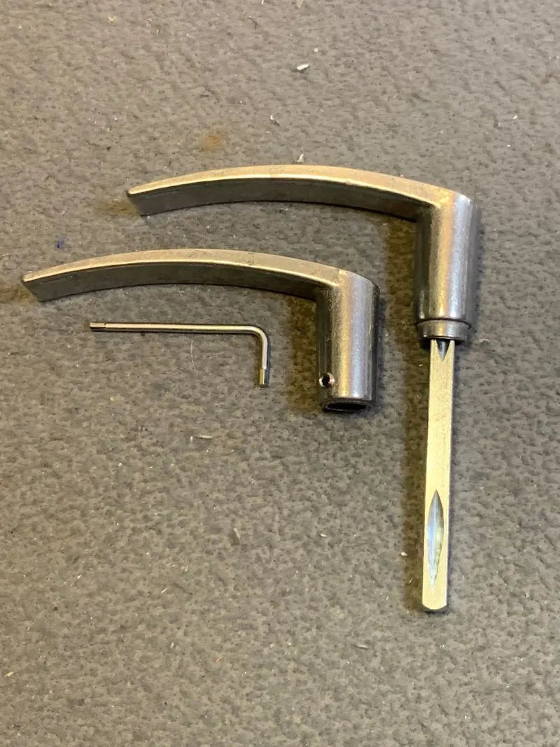Muelle doble Dac de aluminio pulido