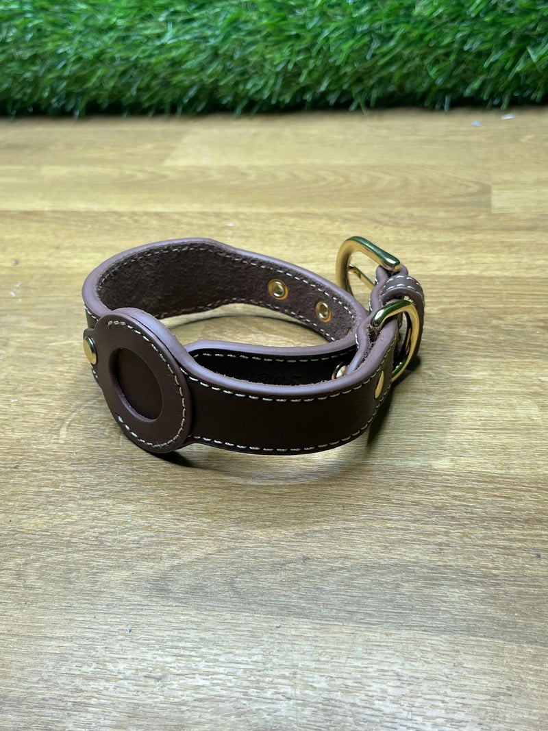 Collar de Cuero Ajustable