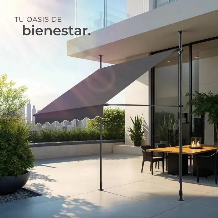 Toldo plegable para balcón