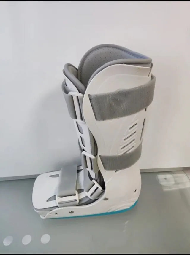 Bota inflable para caminar, bota de fractura larg