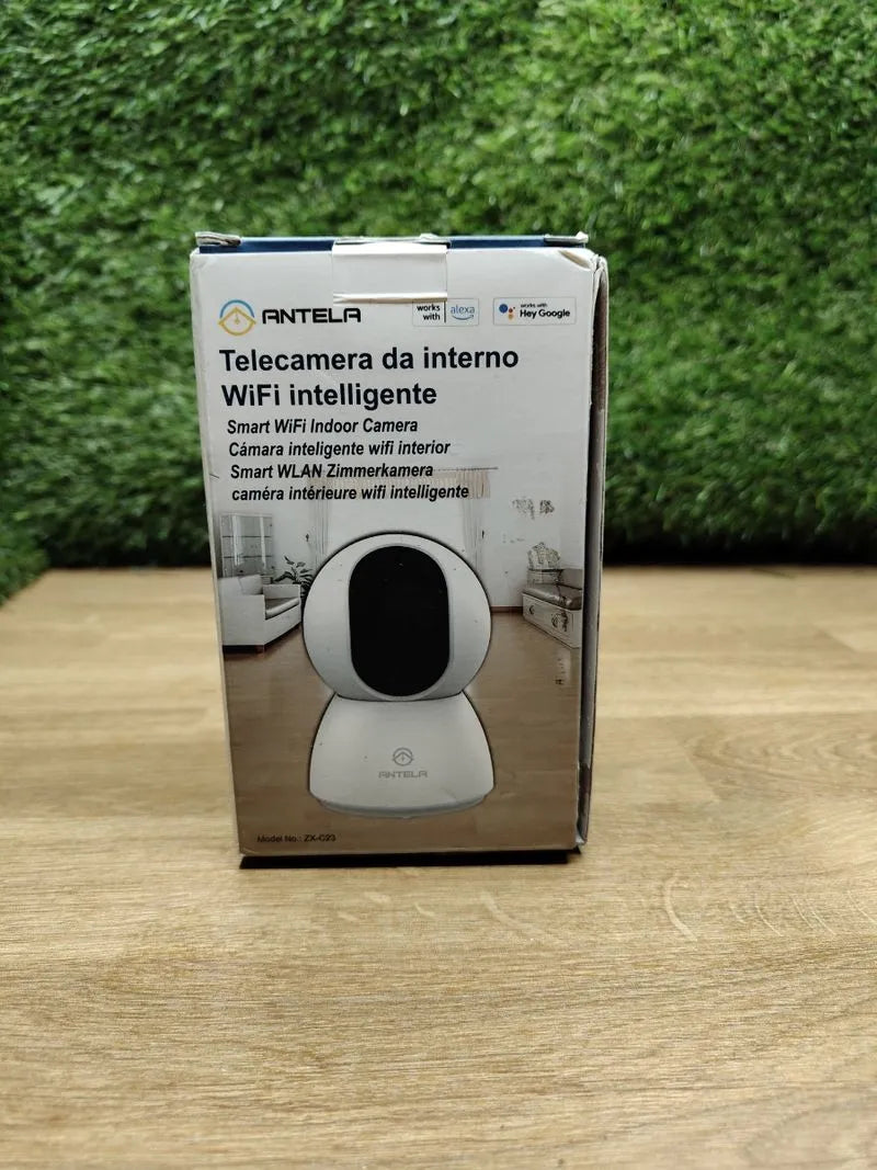 ANTELA Cámara IP WiFi 355° de Vigilancia FHD 1080p