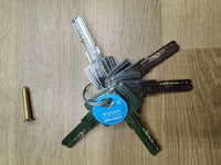 Cilindro de llave plana reversible Tesa