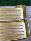 Estante Ducha Dorado (2 Piezas)