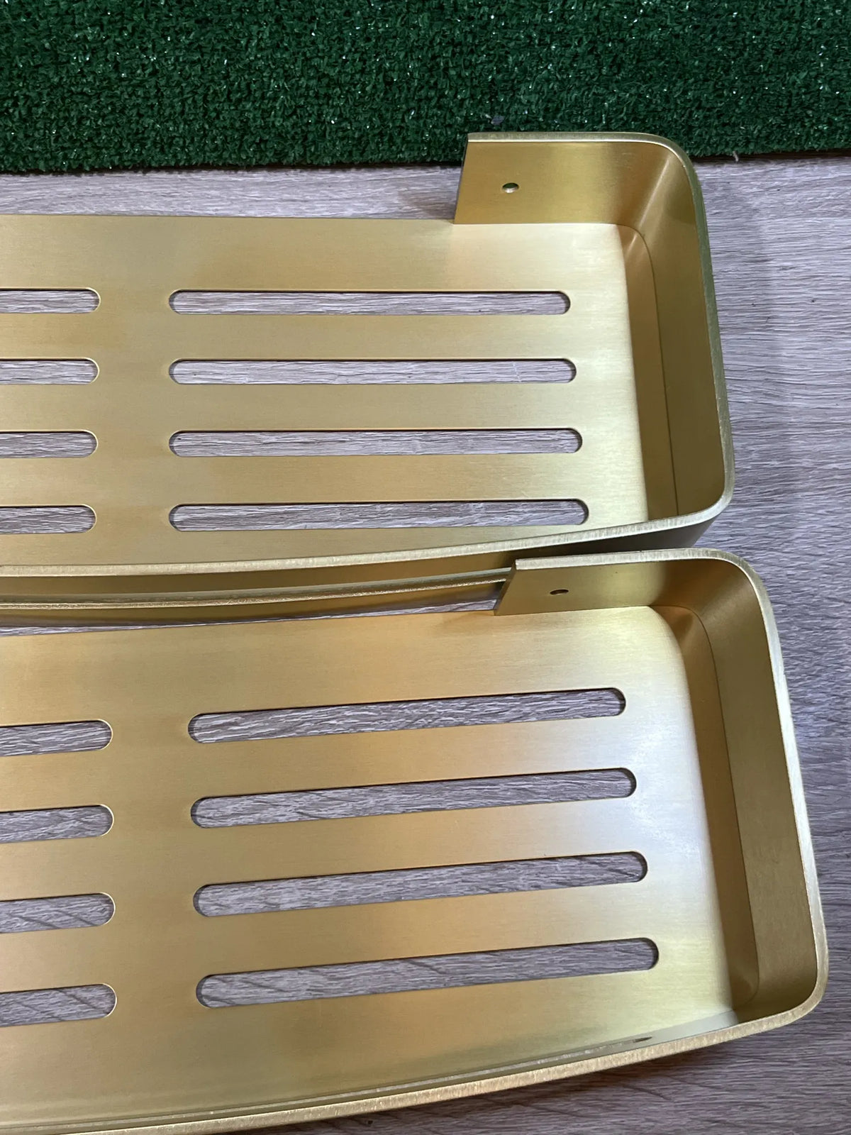 Estante Ducha Dorado (2 Piezas)