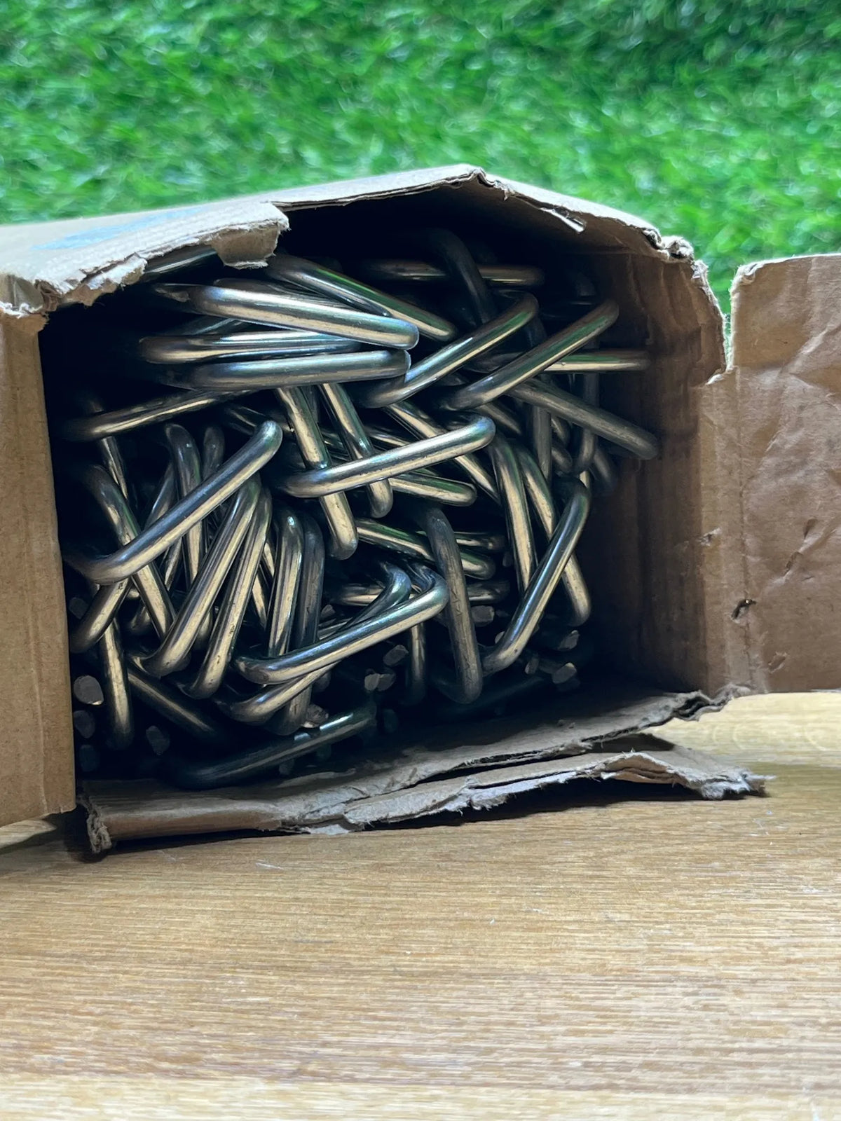 Grapas de Sujeción de Acero Galvanizado GardenGloss