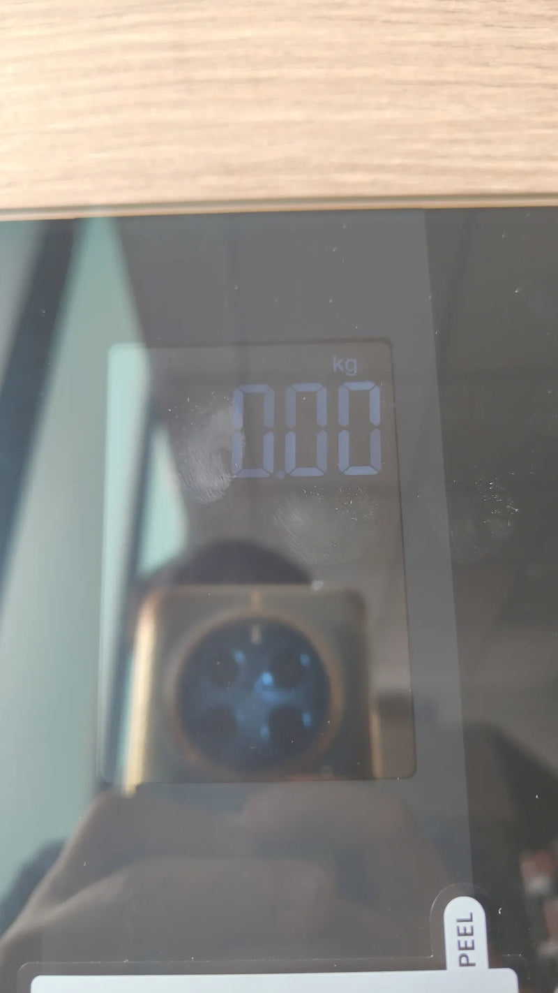 Báscula de Baño Inteligente, Peso y Porcentaje de Grasa