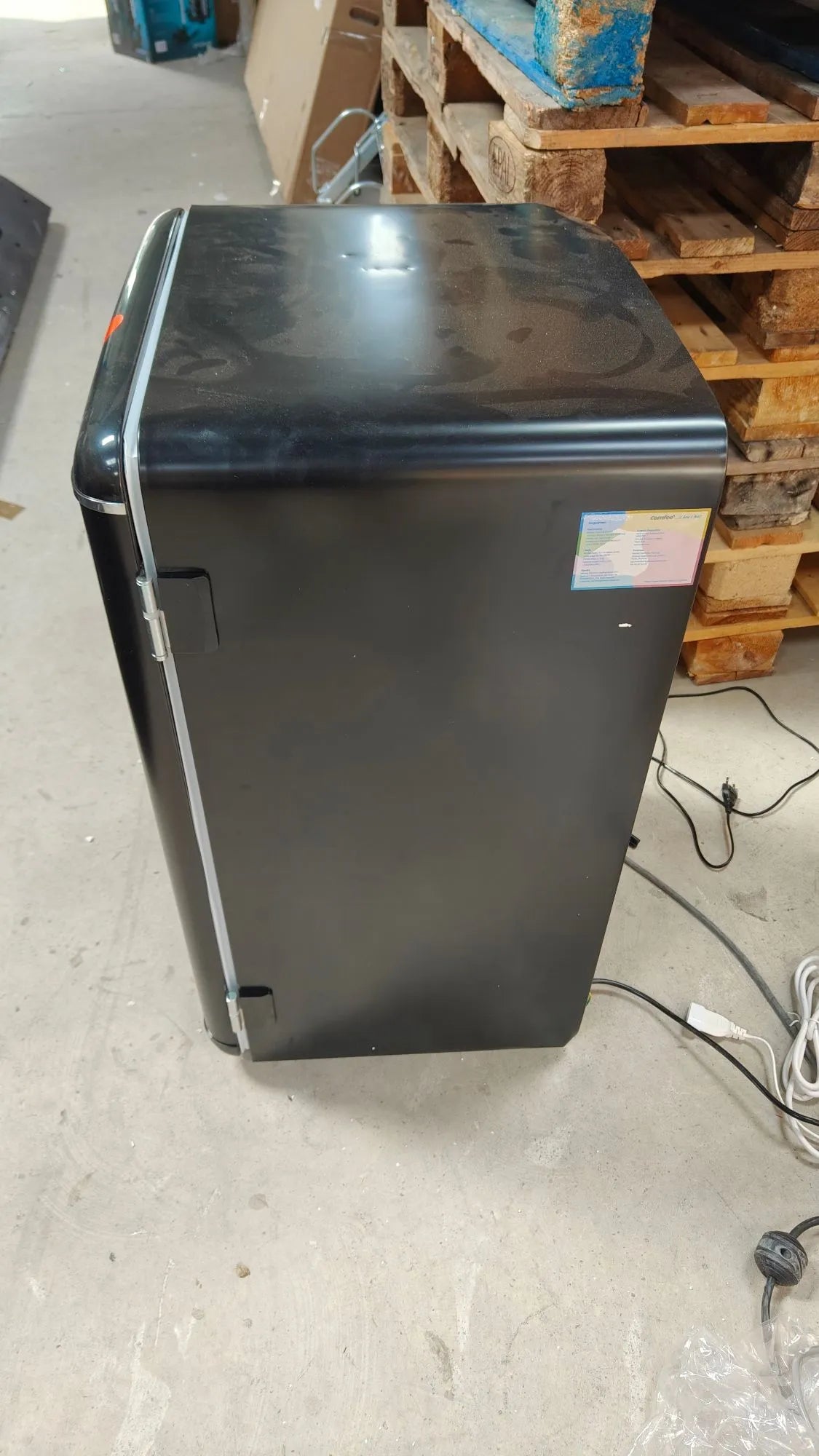 Refrigerador Bajo Encimera, 93L, Refrigerador Retro Independiente