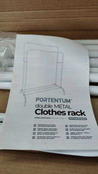 Perchero burro ropa resistente de acero – hasta 35 kg