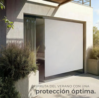 Toldo vertical exterior enrollable