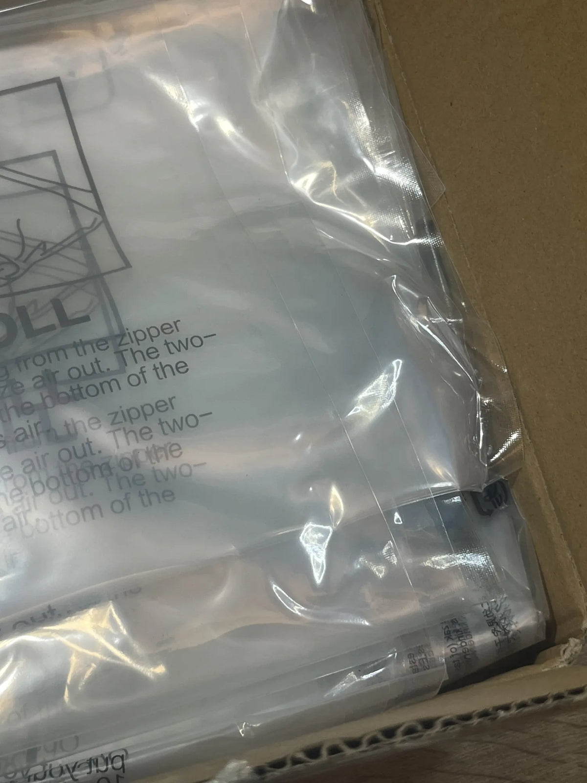 Bolsas de almacenamiento de ropa Amazon Basics