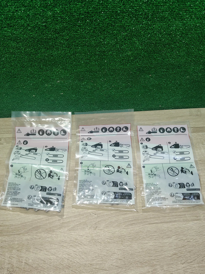 Pack de 3 Cadenas de Motosierra Oregon