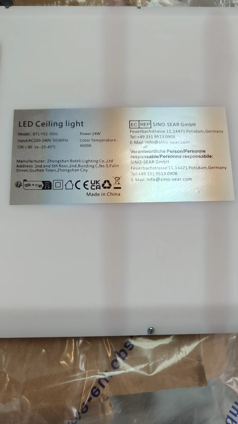 PANEL LED DE SUPERFICIE RECTANGULAR