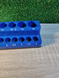 Soporte de plástico para llaves de vaso BGS