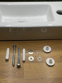 Lavabo de Cerámica Rectangular M41102 Ibergrif