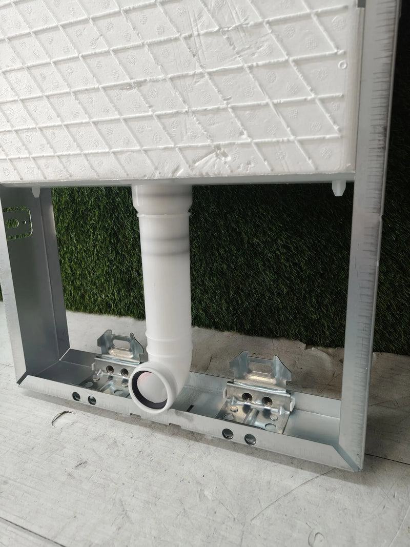 Belvit Elemento de montaje para pared con placa de accionamiento