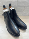 Botines Jodhpur de cuero negro PFIFF