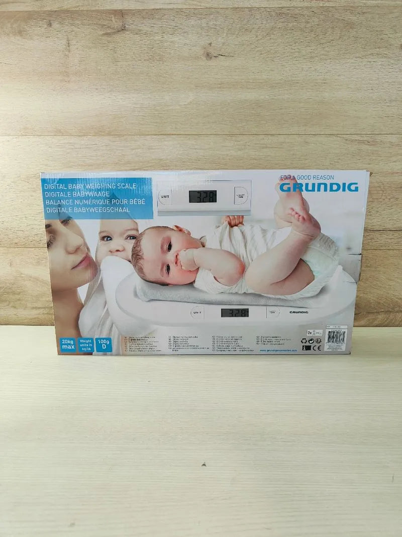 Grundig Báscula Bébe Digital - Bébes hasta 20 G