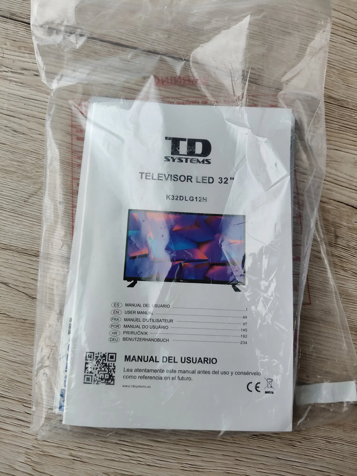 Televisión LED 32"  - TD Systems