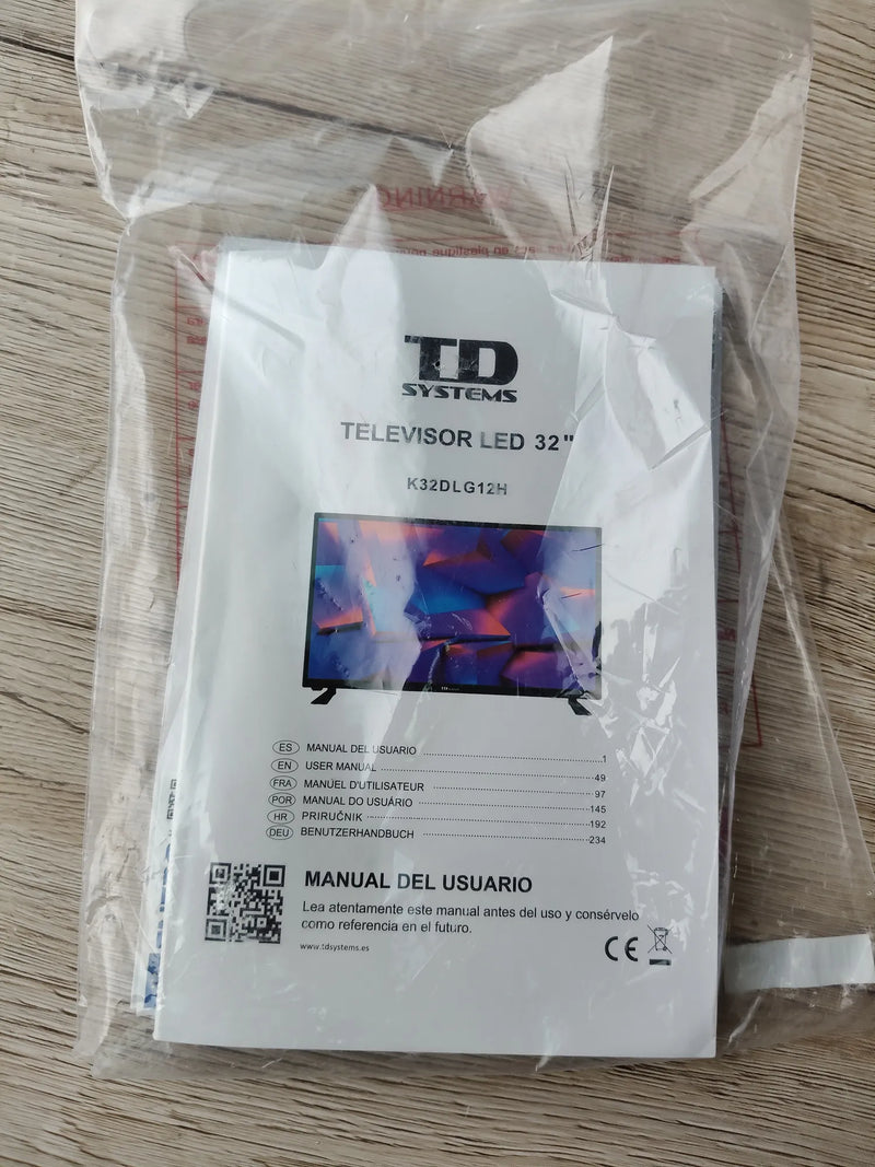 Televisión LED 32"  - TD Systems