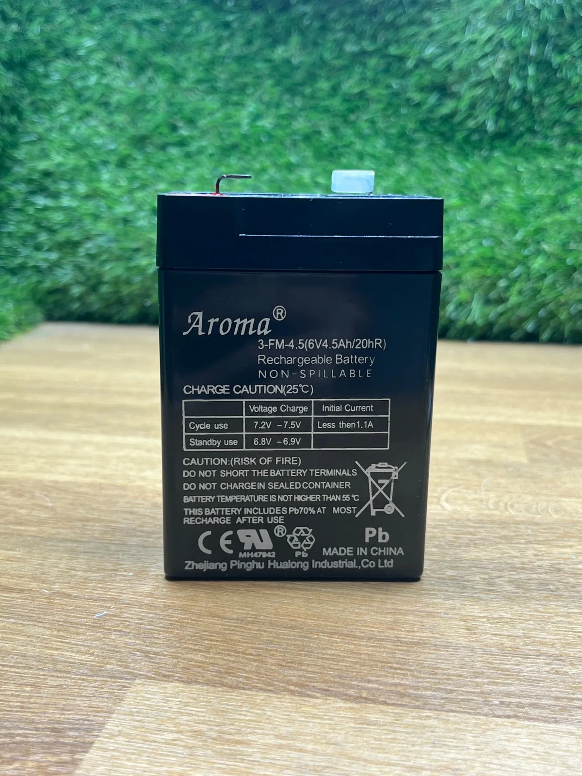 Batería Aroma de 6V 4.5AH
