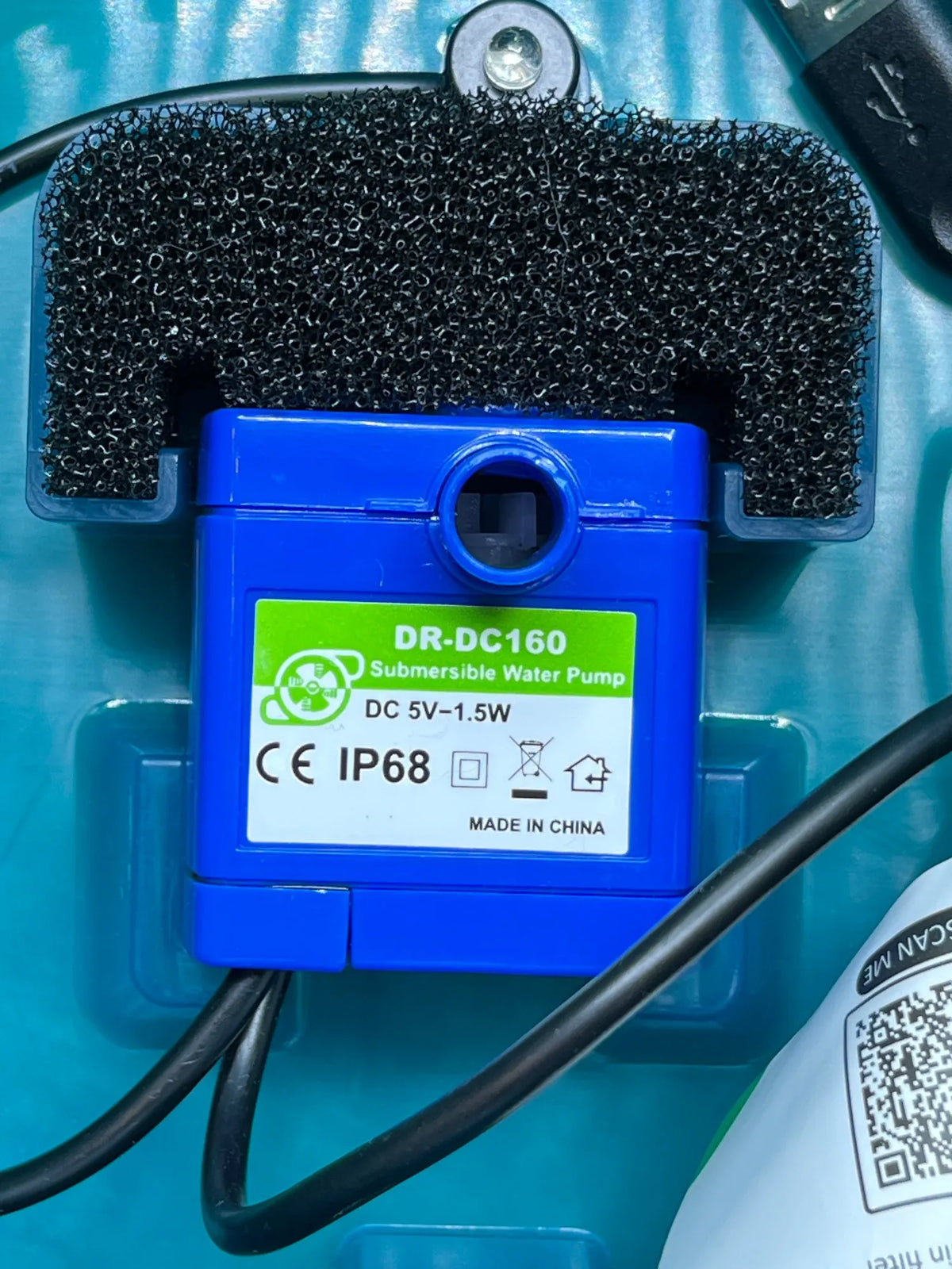 Bebedero para Gatos 2L Azul Cyan