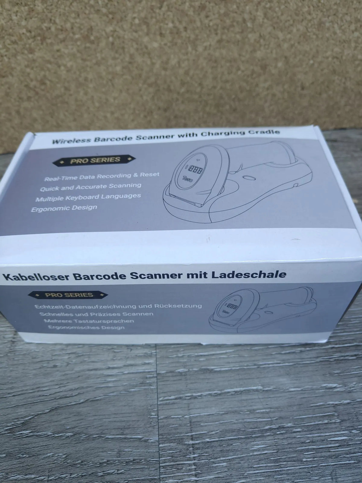 Lector de códigos de barras inalámbrico