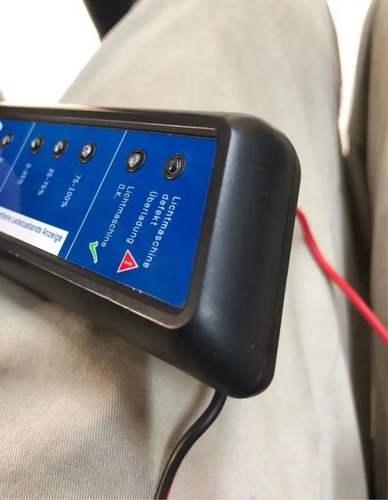 Comprobador de baterías de coche ANSMANN