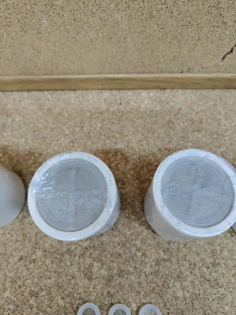 Paquete de 4 cartuchos de repuesto de filtro ducha