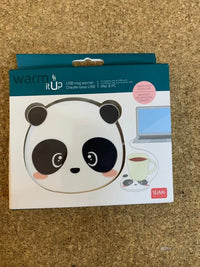 Calentador de tazas, diseño de oso panda