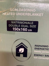 Calientacamas doble 150 x 160 cm Rapido