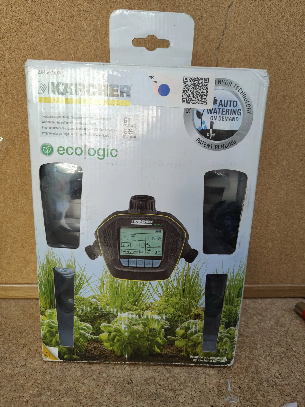 Programador riego ST6 Duo con sensor Kärcher