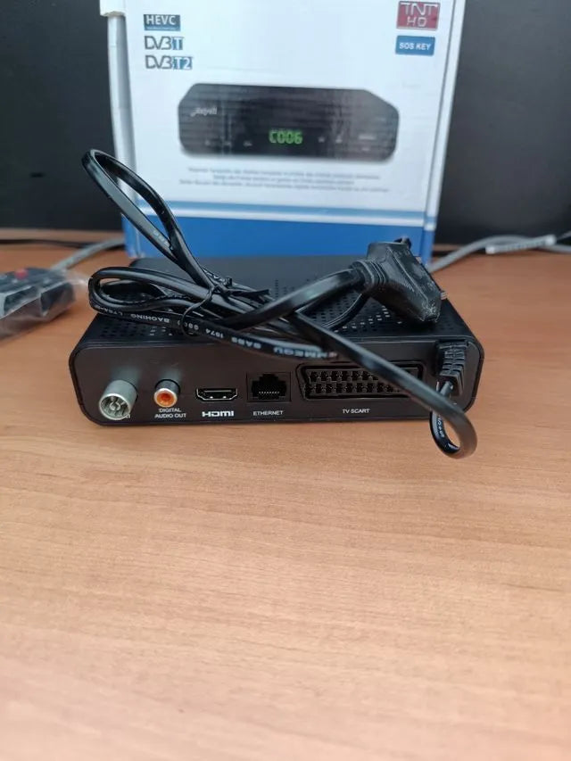 Sintonizador TDT T2 USB reproductor y grabador
