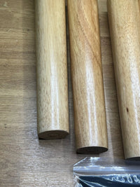 Juego de 4 patas de madera maciza de 30 cm