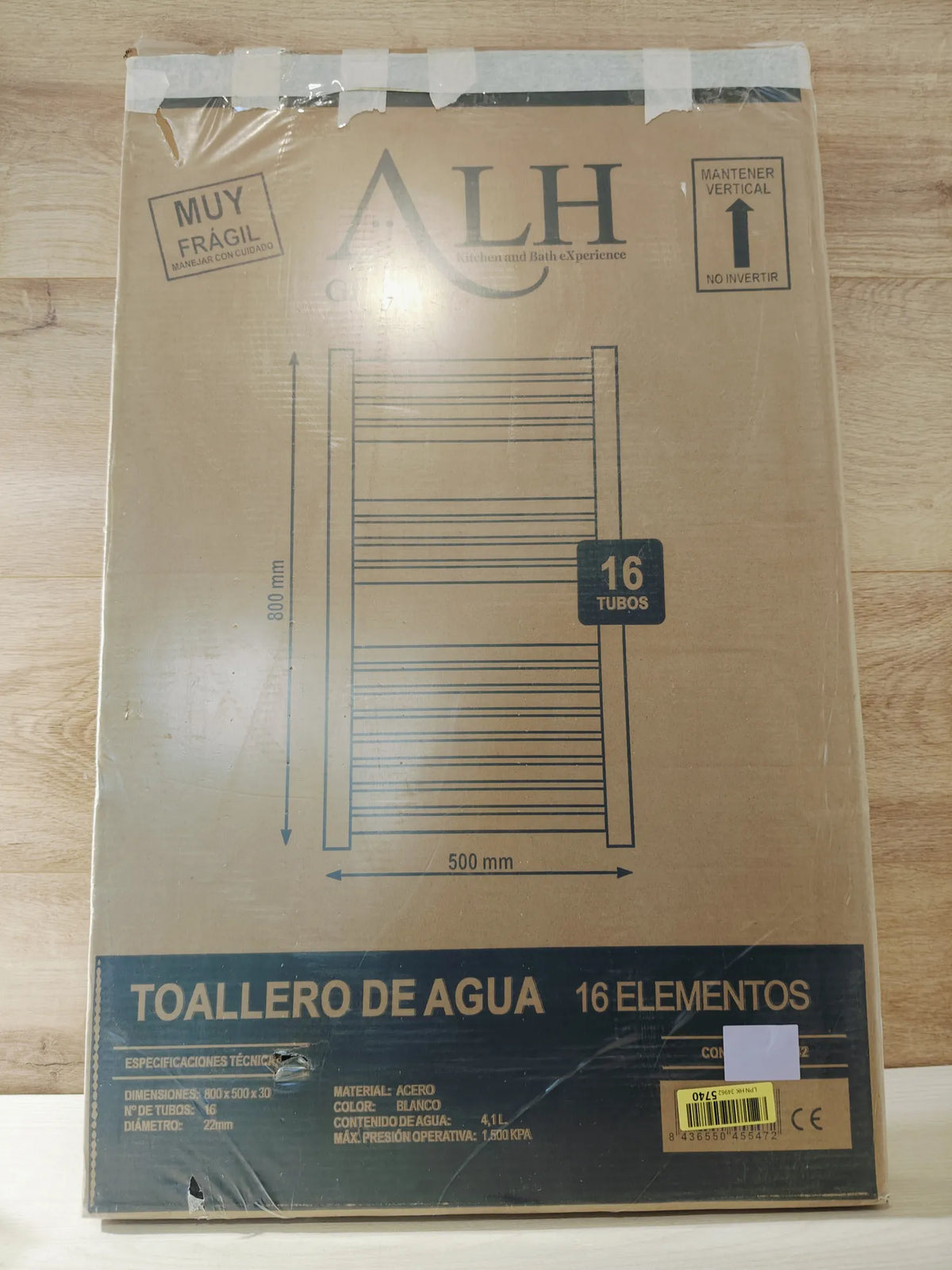 Radiador Toallero de Agua