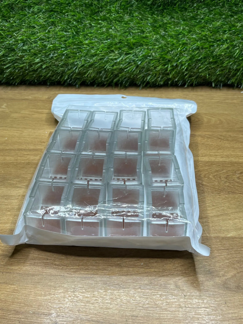 16 Protectores De Patas De Silla Rectangulares