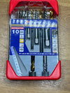 Juego de brocas para extractor de tornillos rotos TIVOLY