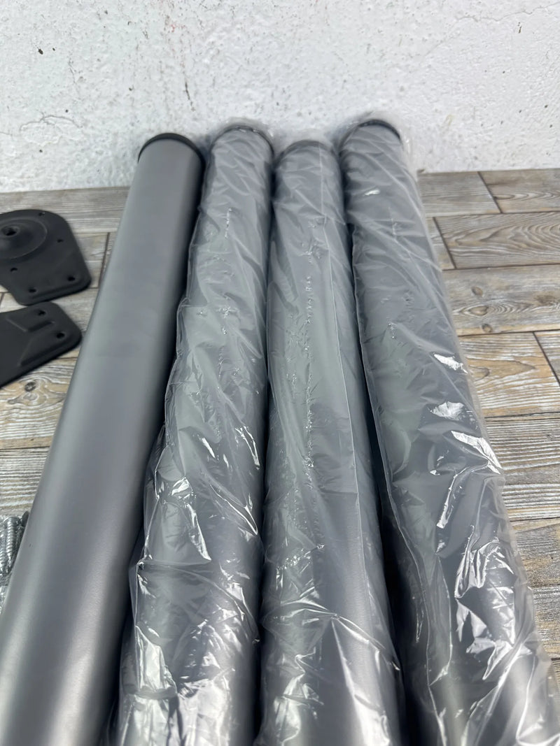 Kit 4 Patas de Mesa Regulables EMUCA Ø60x710-730mm Gris