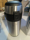 tetera de acero inoxidable Olympia Airpot, con infusor
