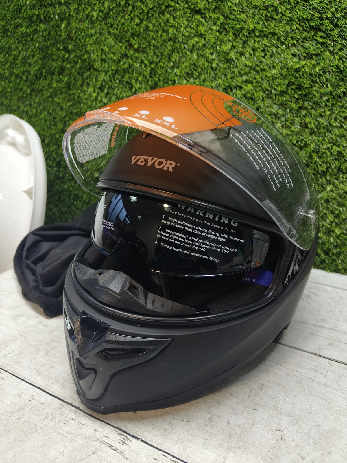 Casco de motocicleta integral - Vevor