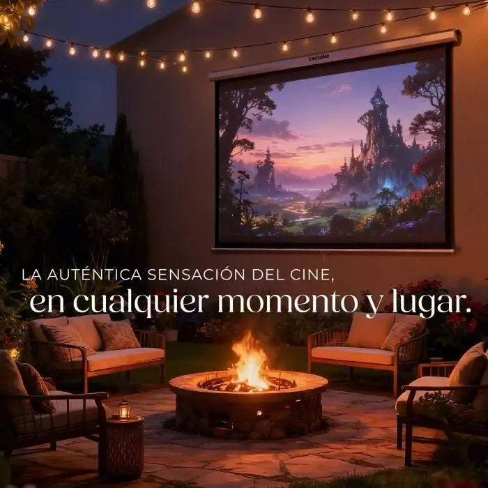 Pantalla de proyección para proyector