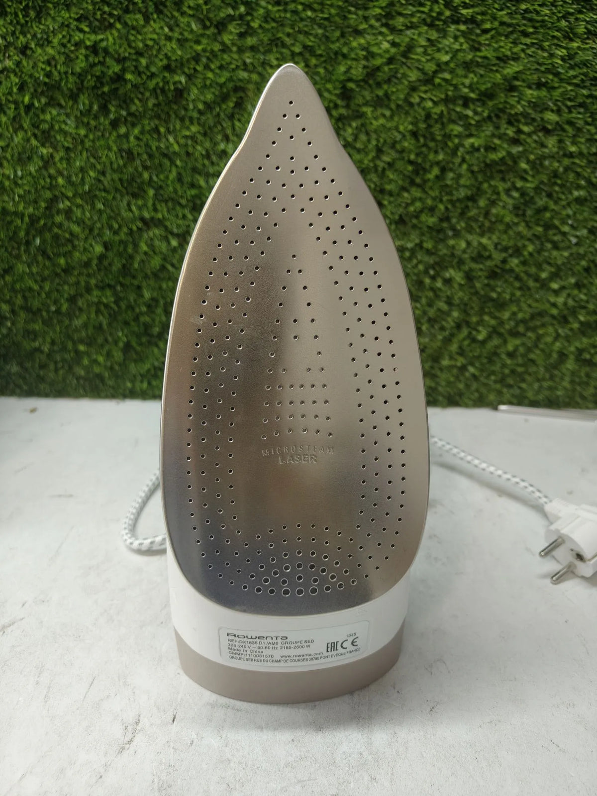 Plancha de vapor acero inoxidable - Rowenta