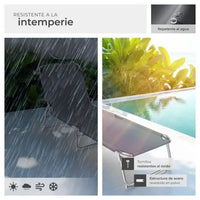 Tumbona para exterior y jardín